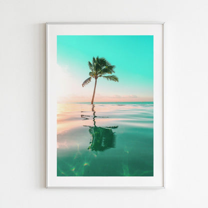 Vacation - Neutral Coastal Gallery Wall Set of 7 Pieces FRAMED