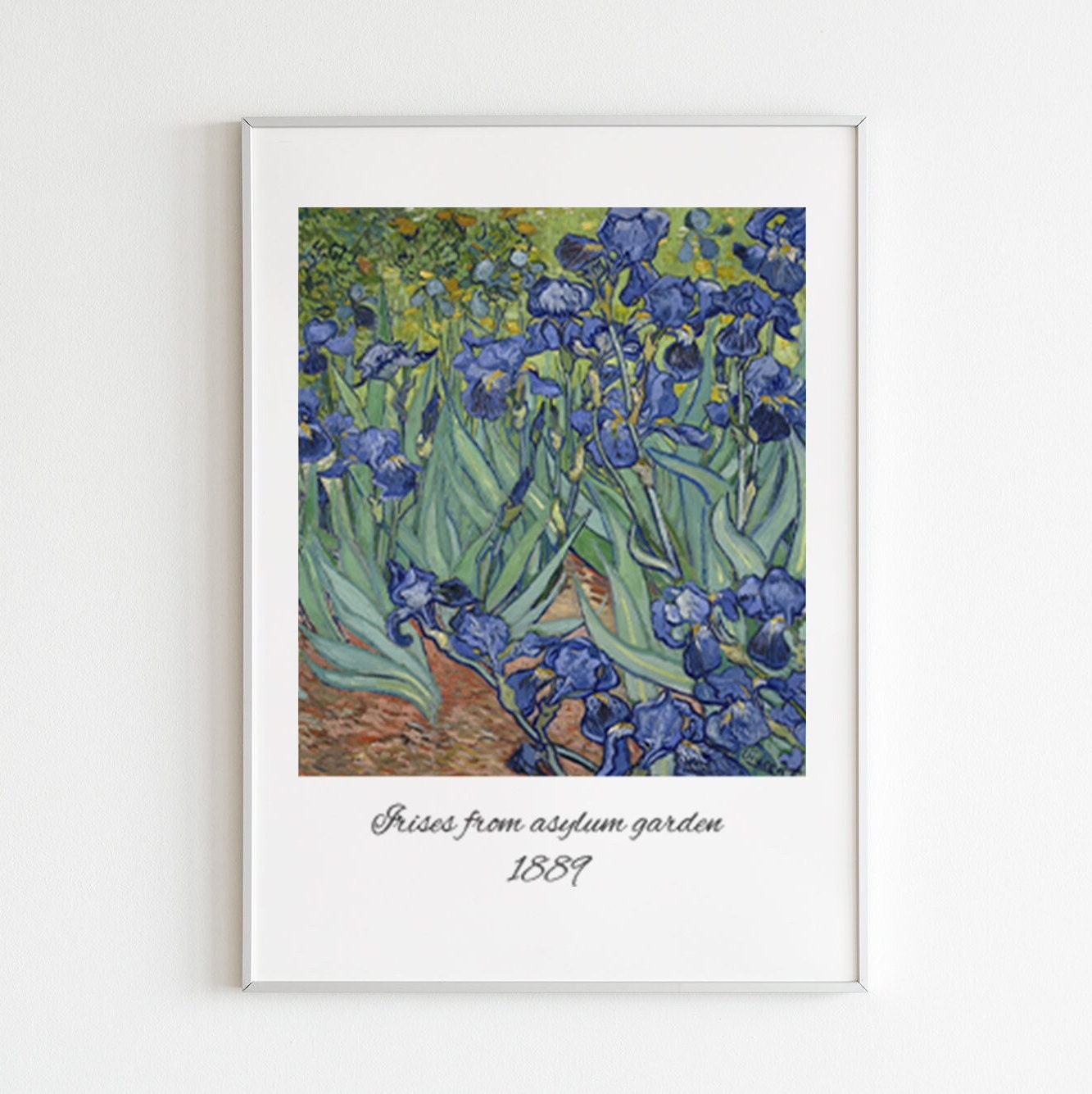 FRAMED Van GOGH Wall Art Print Set of 3 Van GOGH Exhibition Posters Framed Museum Gallery Wall Print Set Framed Gallery Wall Art Frame