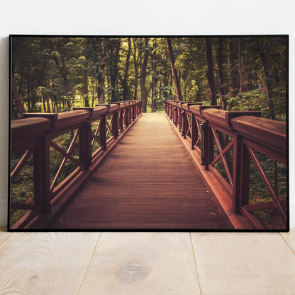 Believe Forest - FRAMED Nature Landscape Wall Art Set of 6 Pieces