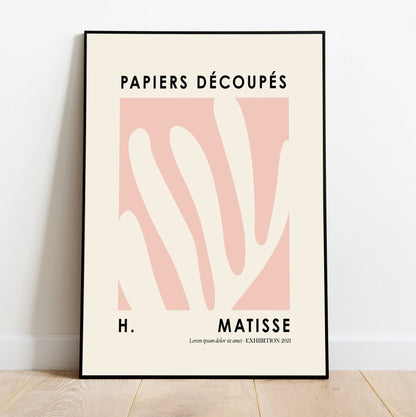 Lives Paper - FRAMED Matisse Poster Set 6 piece