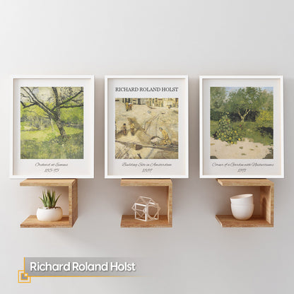 Richard Roland Host - FRAMED Exhibition Wall Art  Wall Print Set of 3 Pieces