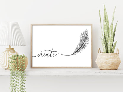 Two Side Story - Modern Line Art Wall Set FRAMED
