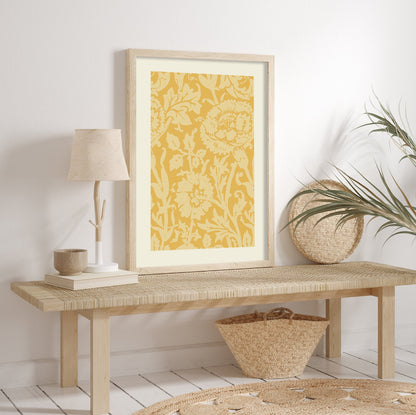 William Morris - Line Art Gallery Wall Set FRAMED of 7 Pieces