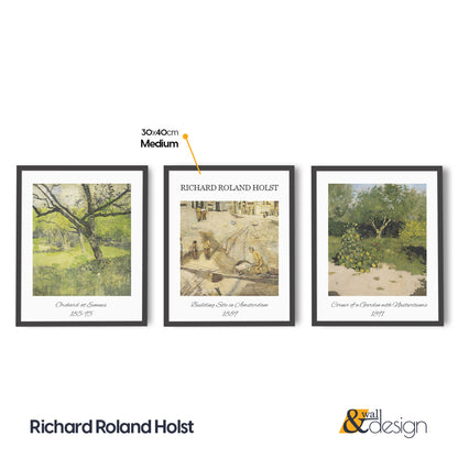 Richard Roland Host - FRAMED Exhibition Wall Art  Wall Print Set of 3 Pieces