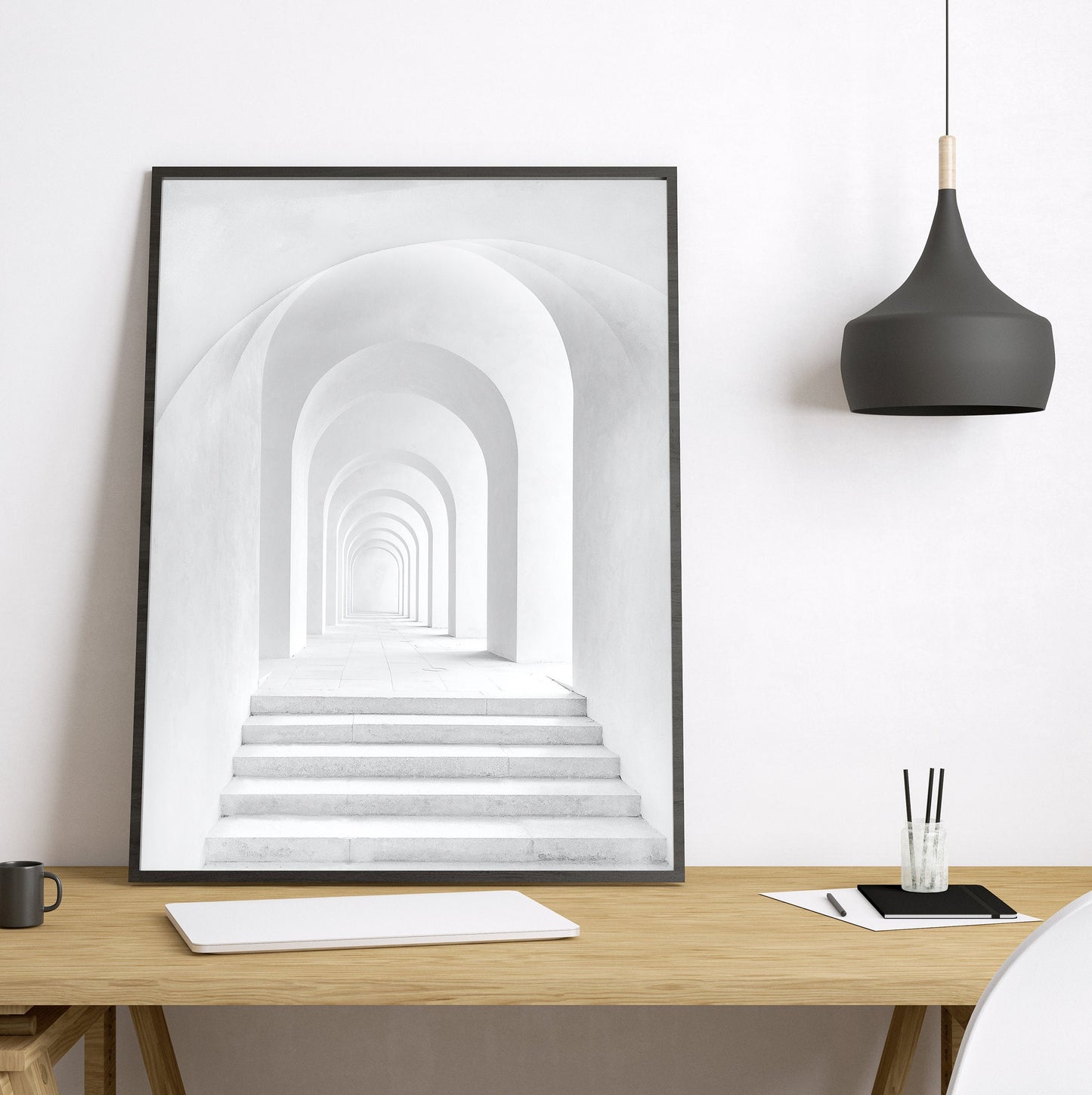 Passage Way - 4 Pieces Architectural Wall Art Set FRAMED.