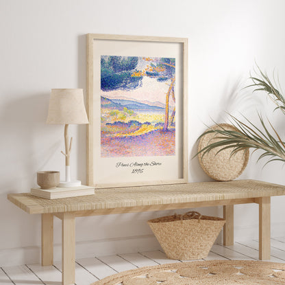 Henri Edmond Cross 2 - FRAMED Wall Art Gallery Henri EDMOND Exhibition Posters Set of 3