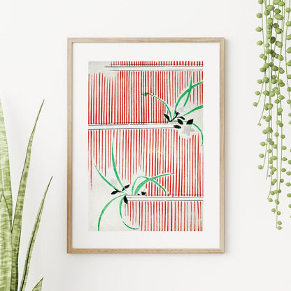 Nature Wings - Pink Flowers 5 Pieces FRAMED Wall Art Set