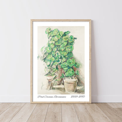 Paul Cézanne - FRAMED Wall Art Set of 6 Framed Art Prints