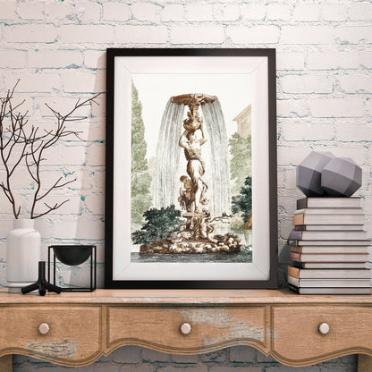 Atina - FRAMED Gallery Wall Set Mediterrenian Print Set of 4 Pieces