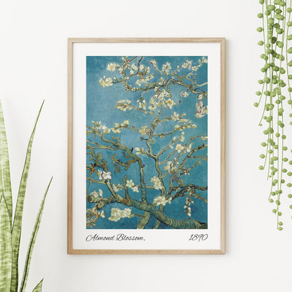 Van Gogh Flowers - Print Gallery Wall Set FRAMED Flowers Print Set