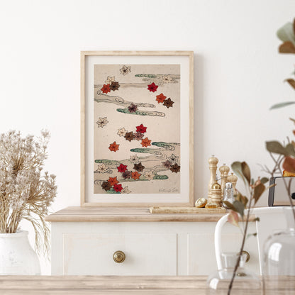 Jungle Love - Abstract 5 Pieces Wooden FRAMED Wall Gallery