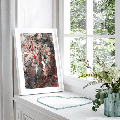Camille Pissarro Gallery - 5 Pieces FRAMED Wall Art Set Framed Wall Art