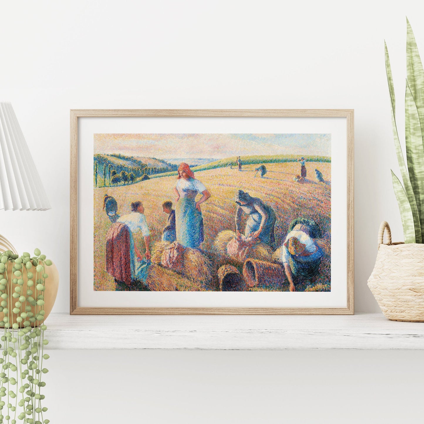 Camille Pissarro Gallery - 5 Pieces FRAMED Wall Art Set Framed Wall Art