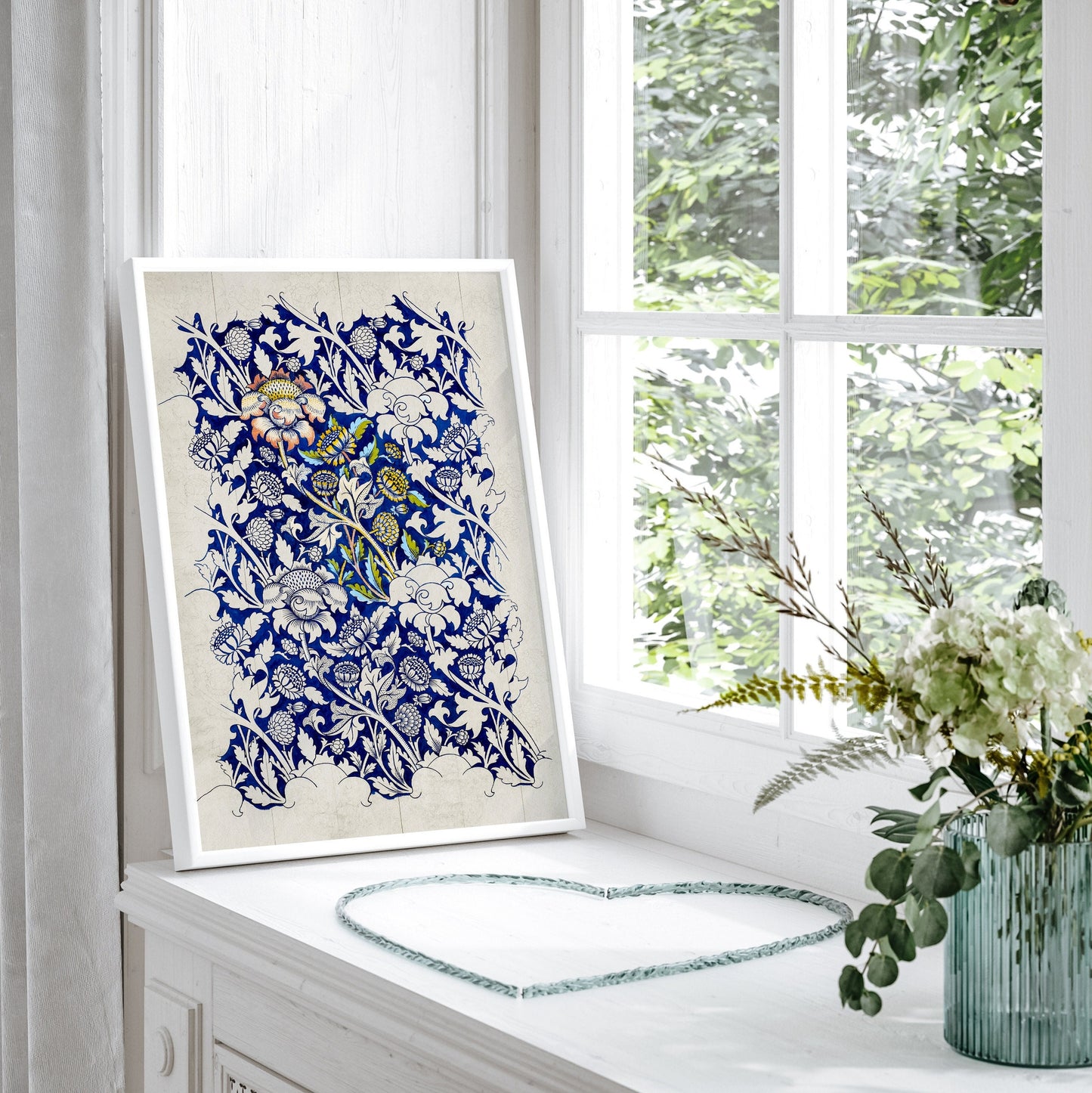 Fragmental - William Morris 5 Pieces FRAMED Wall Art Gallery
