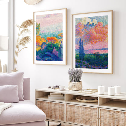 Harmonious - Eclectic Gallery Wall Set of 7 FRAMED Prints