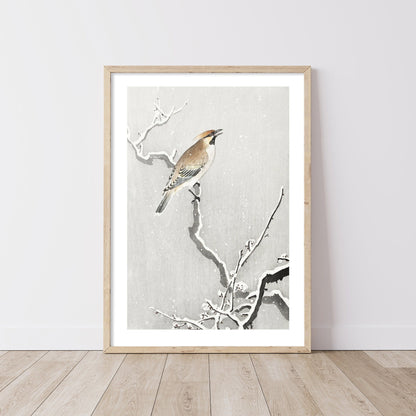 Berry Feel - Minimalist Blue Wall Art FRAMED Wall Gallery Set