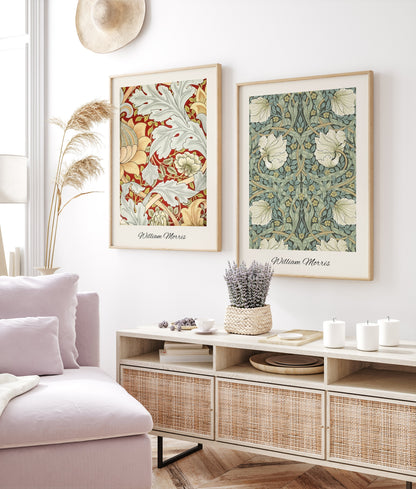 Sylvan Art - Eclectic FRAMED Gallery Set Art Deco of 8