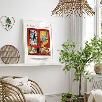 Matisse Art 2 - FRAMED Wall Art Set of 3 Henri Matisse Framed Poster Set