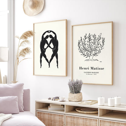 Henri Morning - Matisse Framed Gallery Wall Set of 8