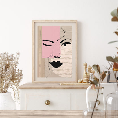 Sugar Lane - Gallery Wall Set of 7 FRAMED Boho Artwork Print Set