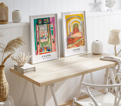 Morning Galleria - Eclectic Wall Art FRAMED Gallery Wall Set of 7 Pieces