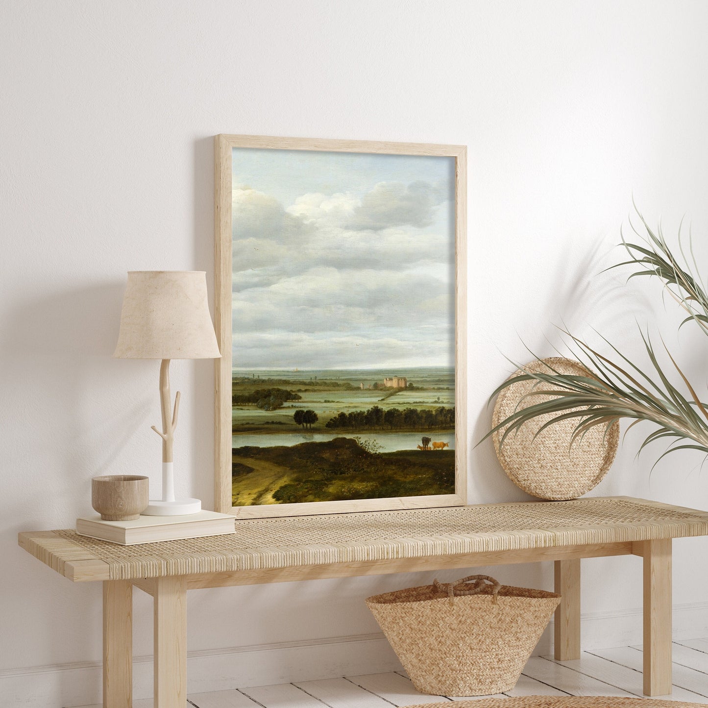 Art Palette - Vintage Gallery Wall Set FRAMED Set of 8 Pieces