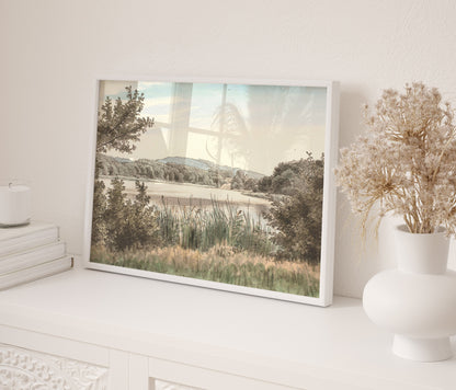 Master Brush - Vintage Gallery Wall Artwork Set FRAMED Set of 7 Pieces